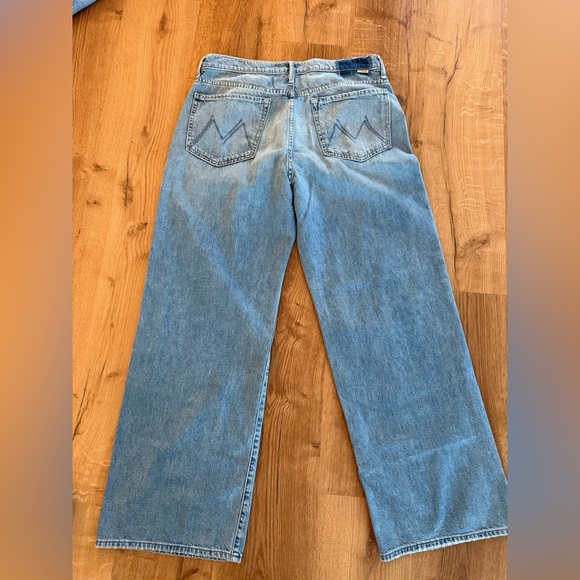 MOTHER Denim Lil’ Dodger Sneak sz 31 Tomorrow Always Knows - Picture 5 of 5